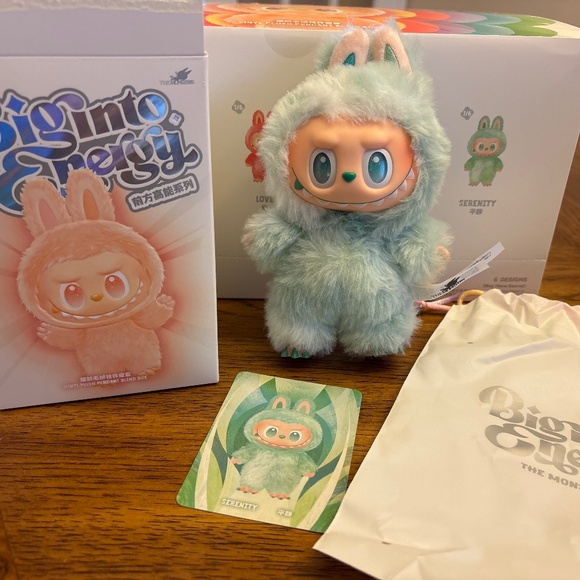 POP MART LABUBU - BIG INTO ENERGY (Serenity) - Picture 9 of 11